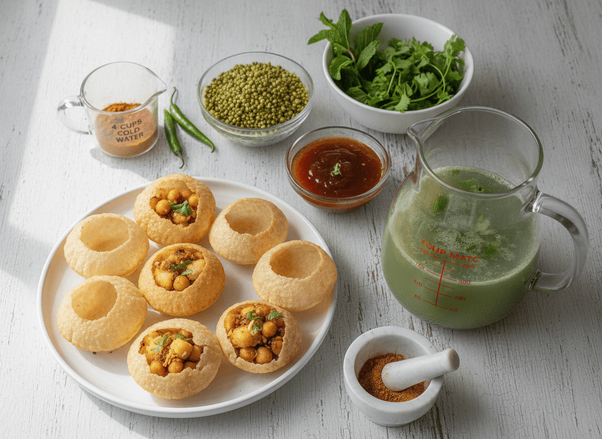Pani Puri (Home Style)
