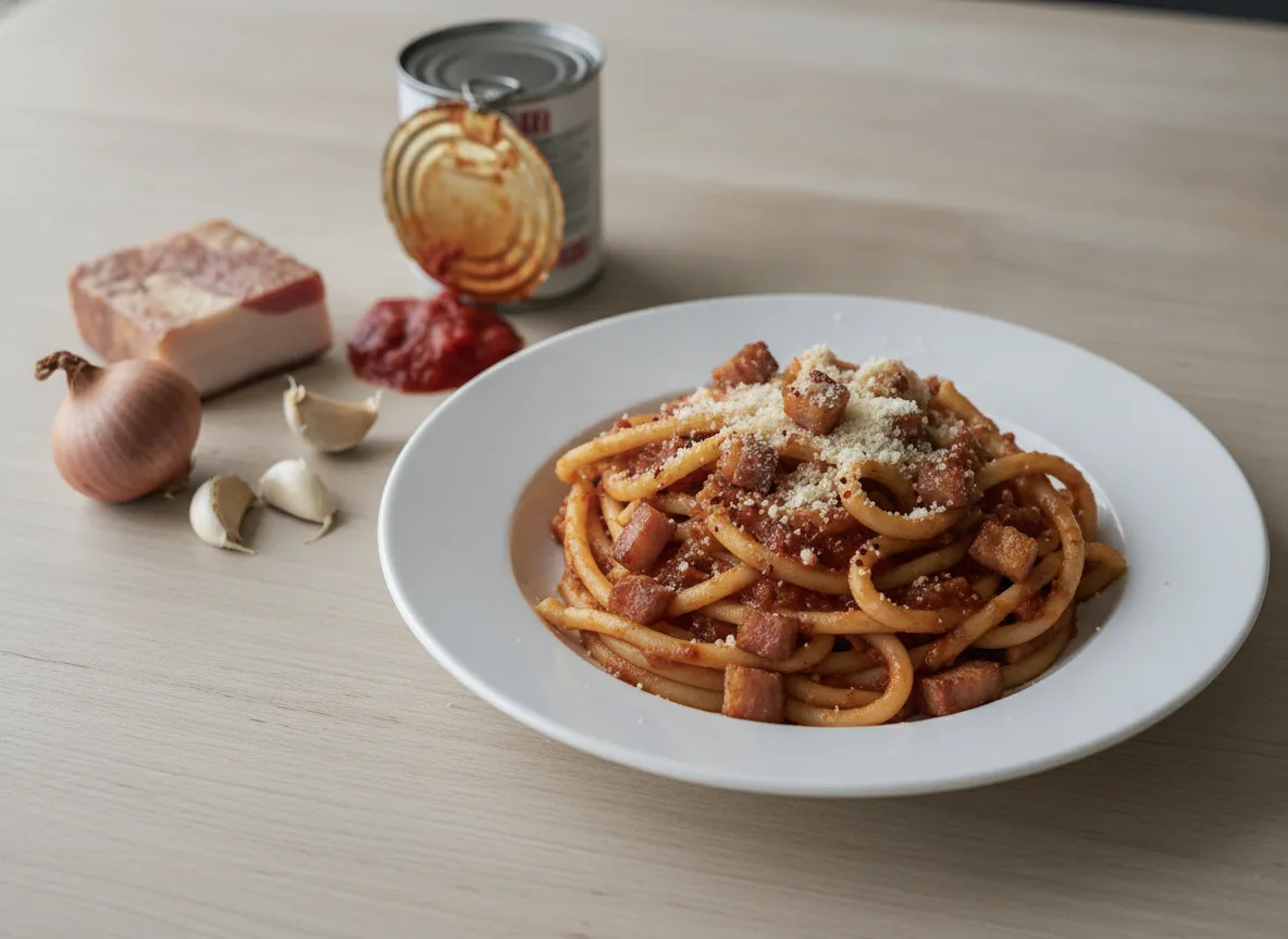 Pasta all'Amatriciana recipe
