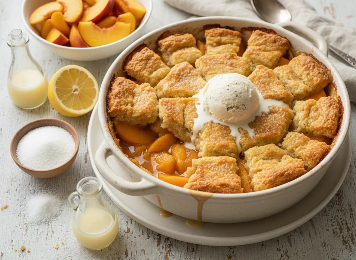 Peach Cobbler recipe