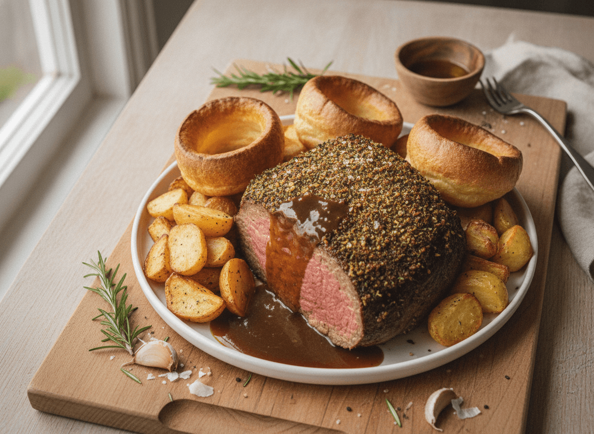 Roast Beef with Yorkshire Pudding