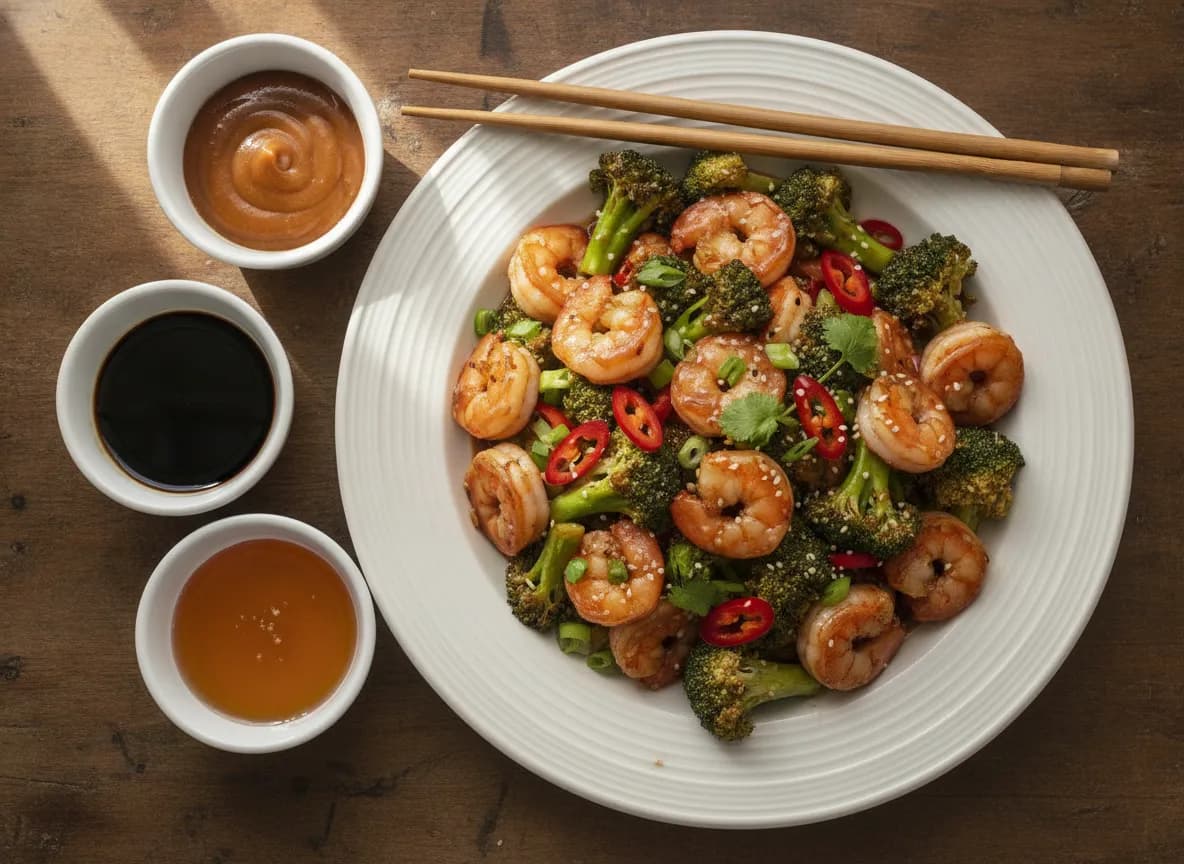 Shrimp and Broccoli Stir Fry