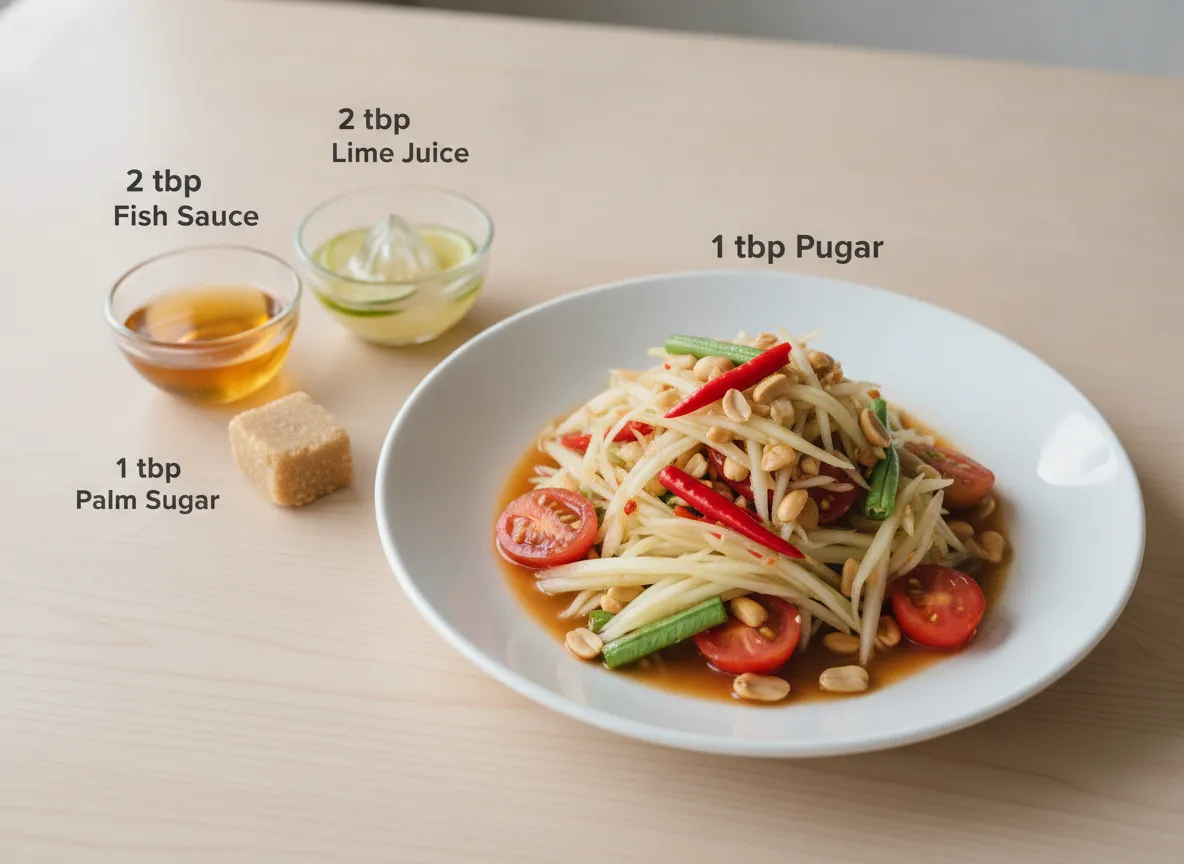 Som Tam (Green Papaya Salad) recipe