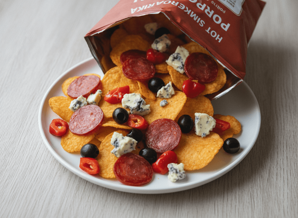Spanish Charcuterie Crisps (Loaded Crisps)