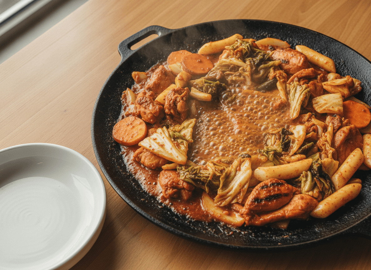 Spicy Dakgalbi
