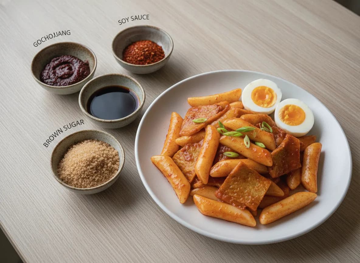 Spicy Tteokbokki recipe
