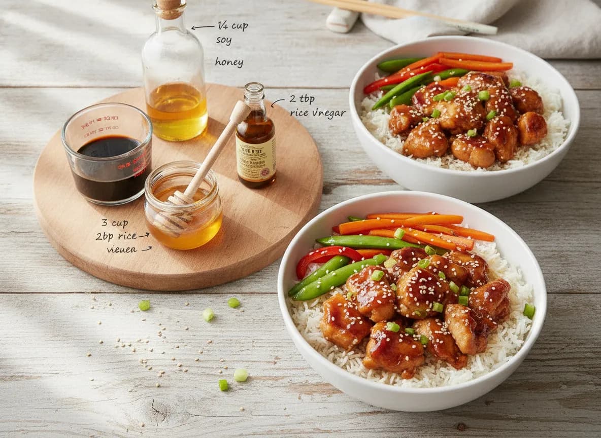 Teriyaki Chicken Bowls