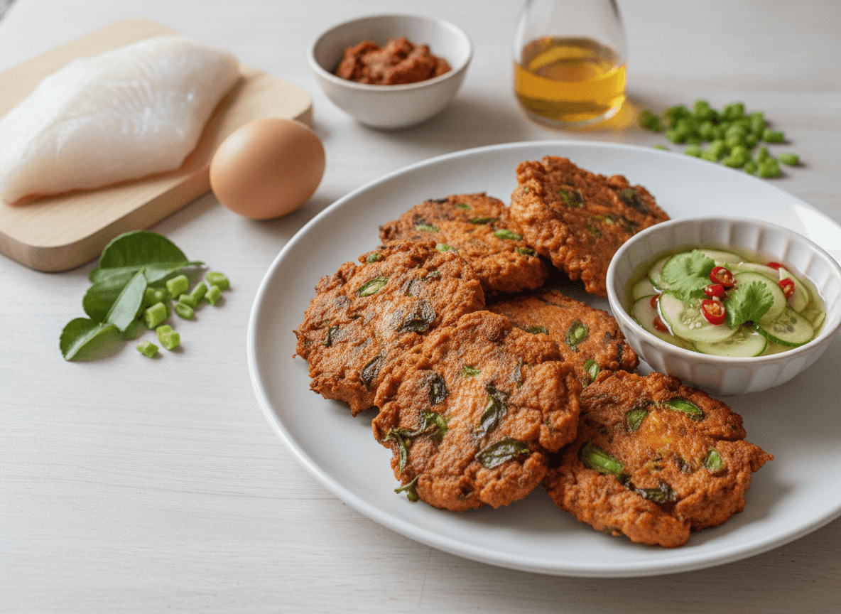 Thai Fish Cakes (Tod Mun Pla)