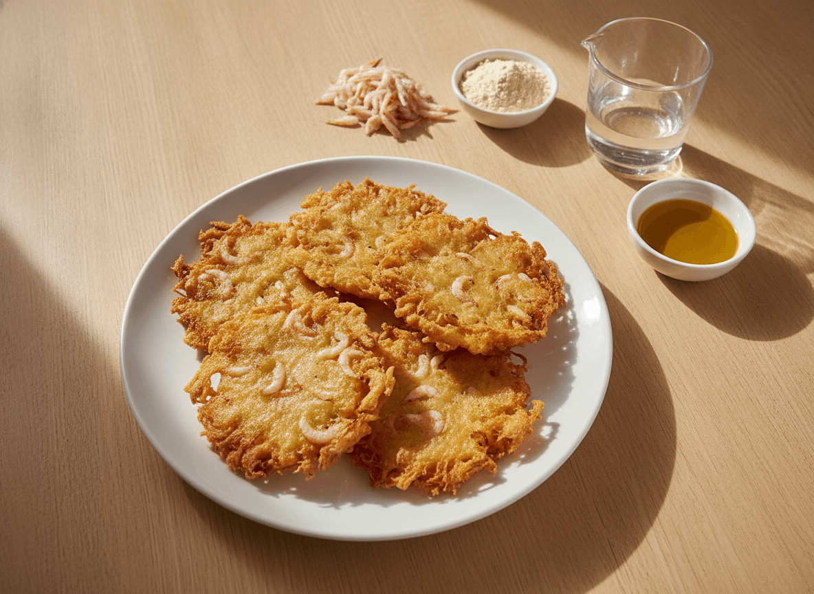 Tortilla de Camarones