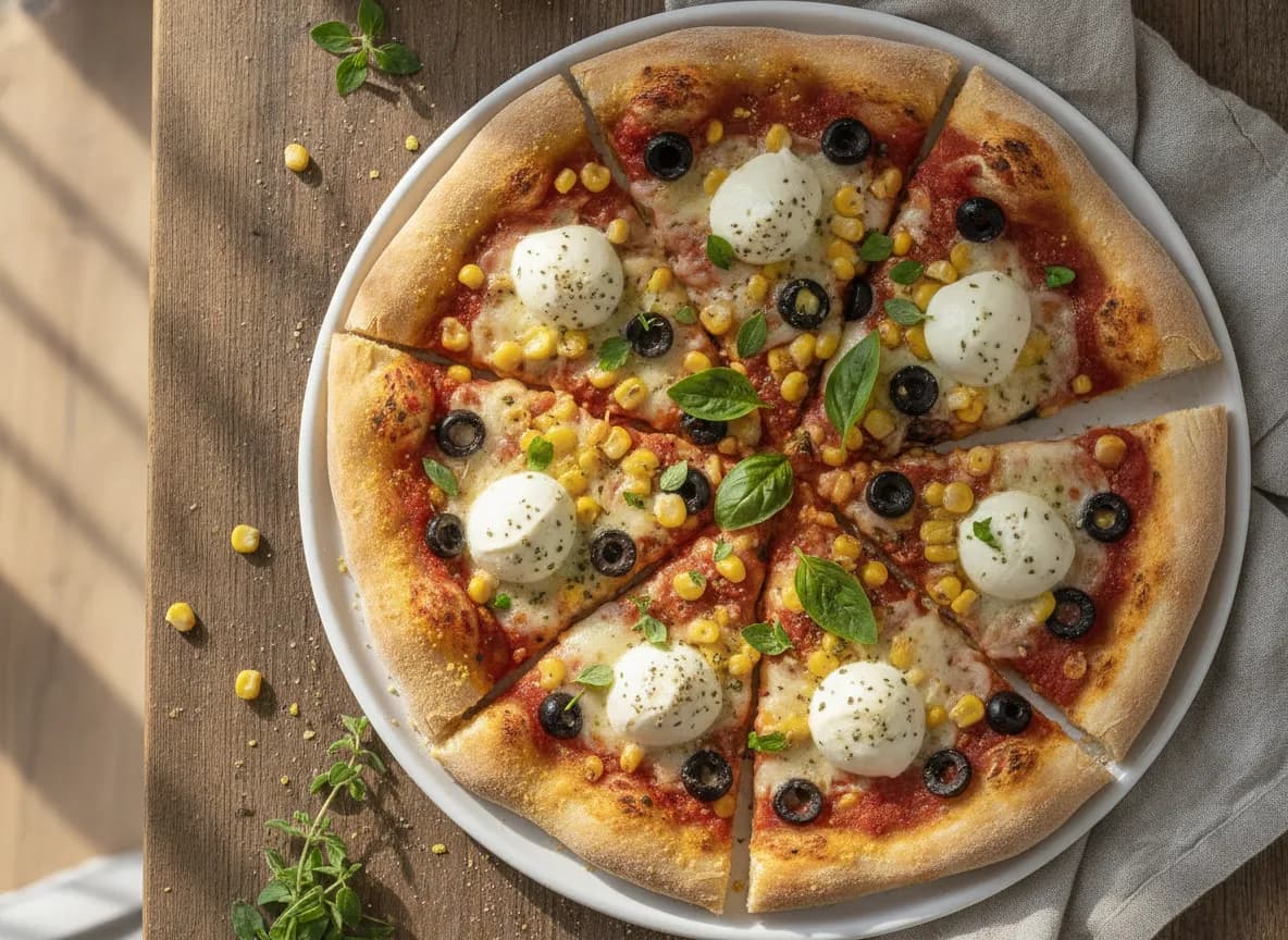 Homemade Pizza with Trader Joe's Pizza Dough