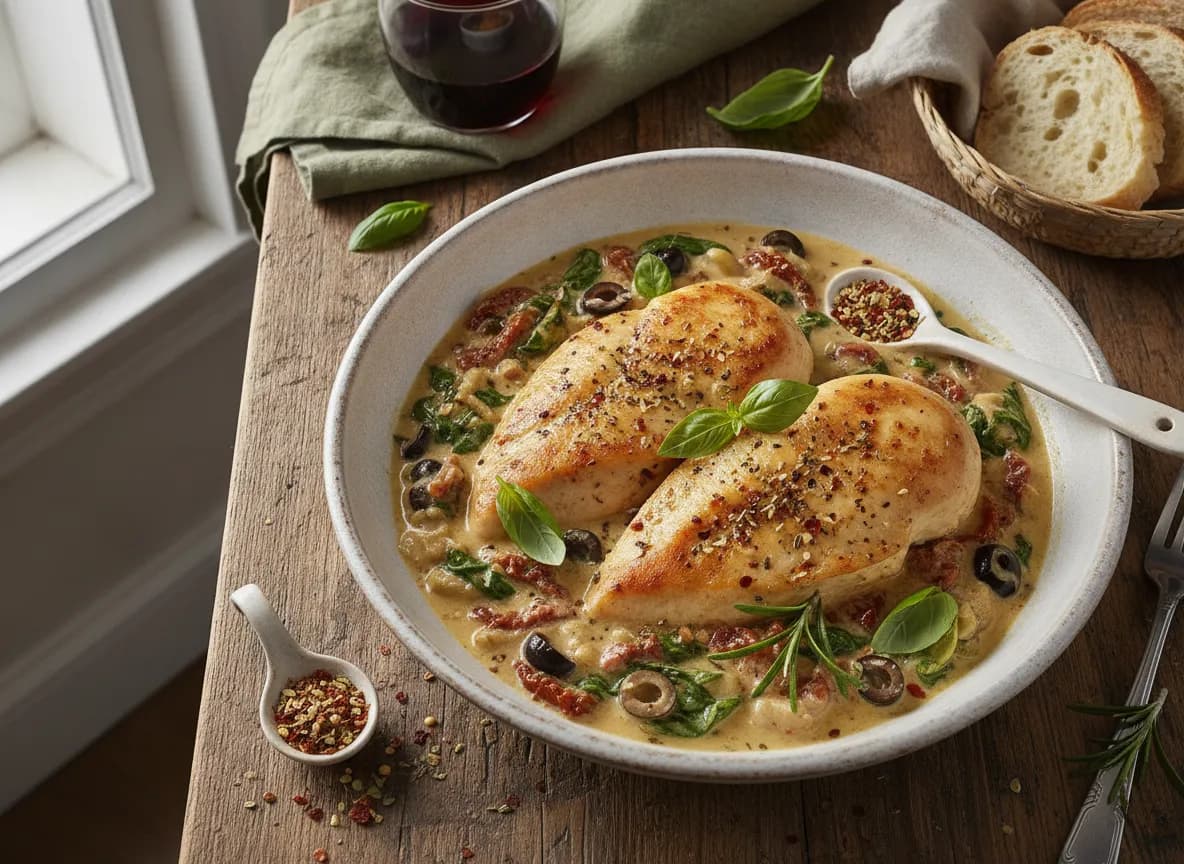 Creamy Tuscan Chicken