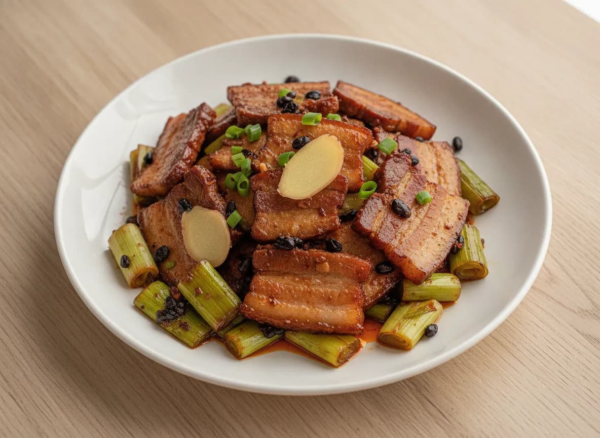 Twice Cooked Pork recipe