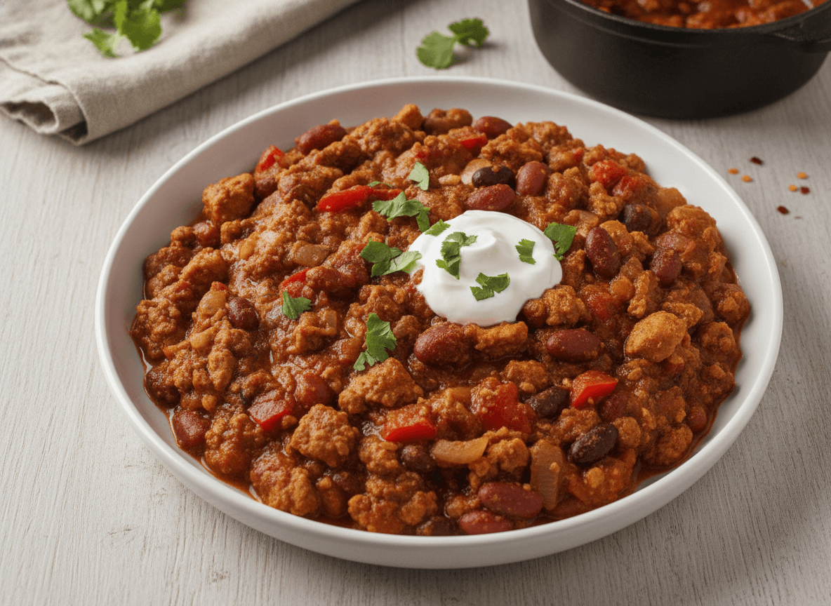 Unsalted Turkey Chili recipe
