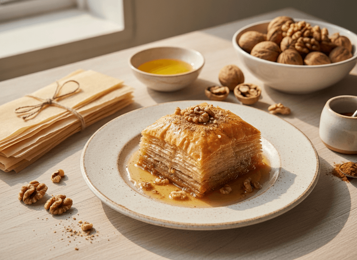 Walnut Baklava