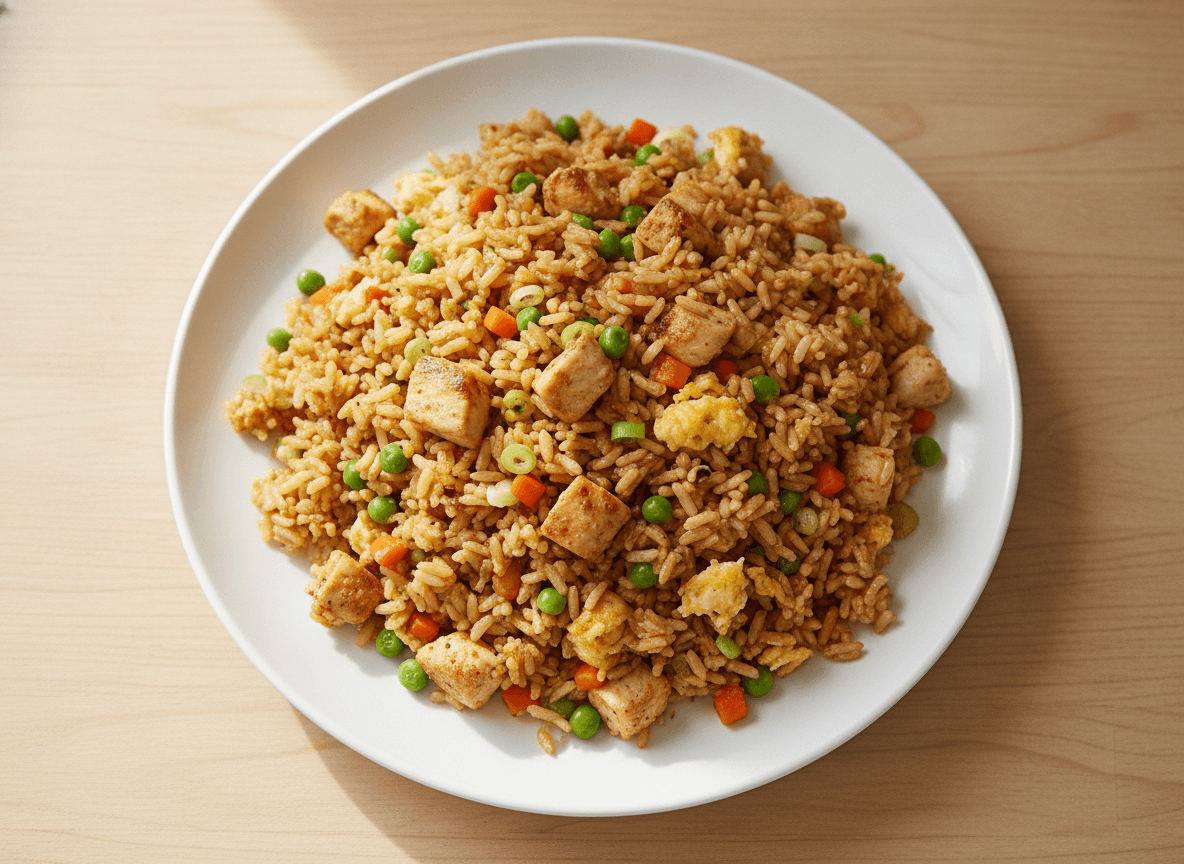 Weeknight Chicken Fried Rice recipe