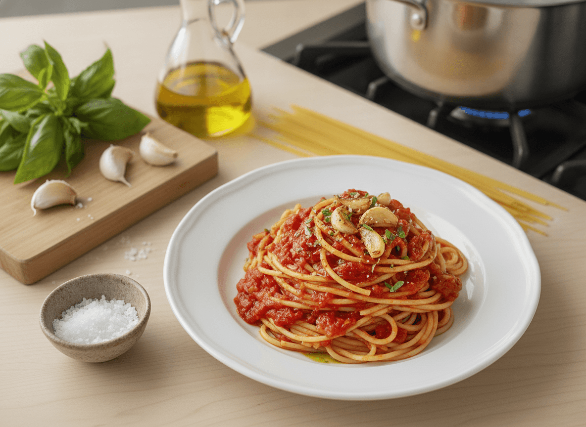 Weeknight Marinara Pasta recipe